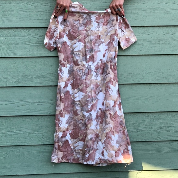 Vintage Handmade Floral Dress - Picture 3 of 6